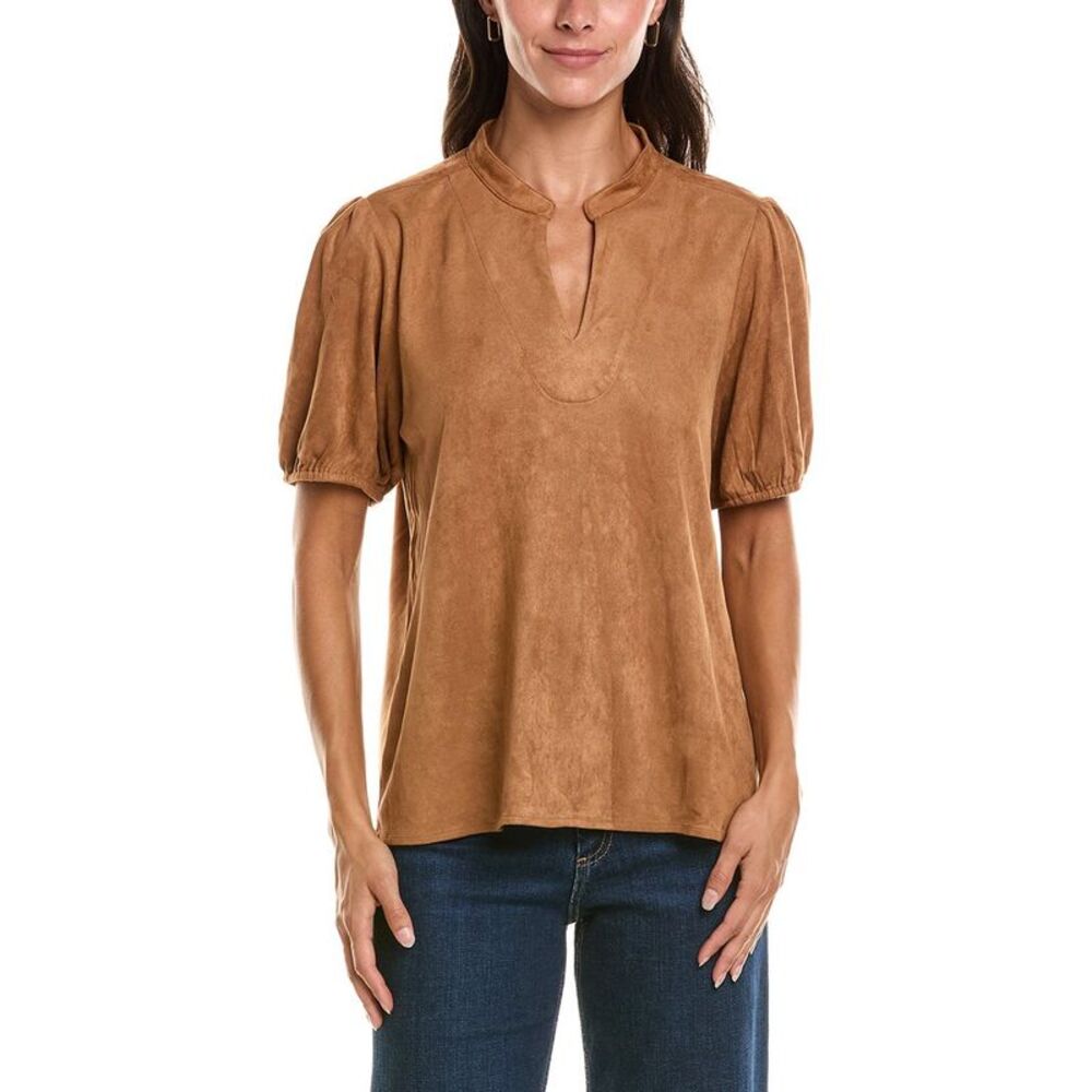 Duffield Lane Womens  Brooke Top, Brown